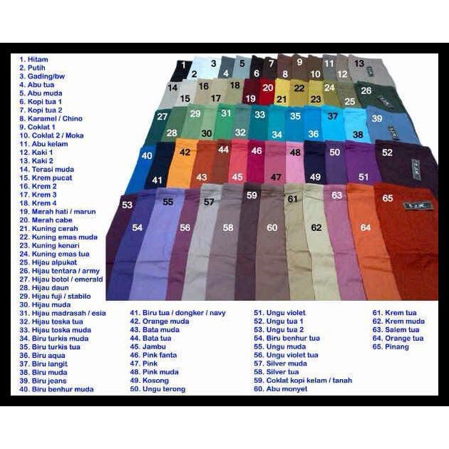 Celana Panjang Wanita Katun Stretch Super Jumbo Xxxl Rp 55