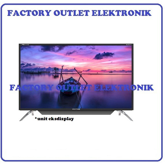 POLYTRON PLD 43S153 LED TV 43 Inch EKSDISPLAY ONLY JABODETABEK