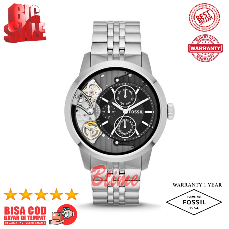 Promo Fossil ME1135 ME 1135 Matic  Jam Pria Terbaru Import Garansi 1th