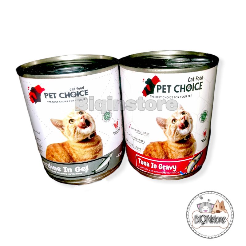 Makanan Kucing Kaleng Wet Food Pet Choice