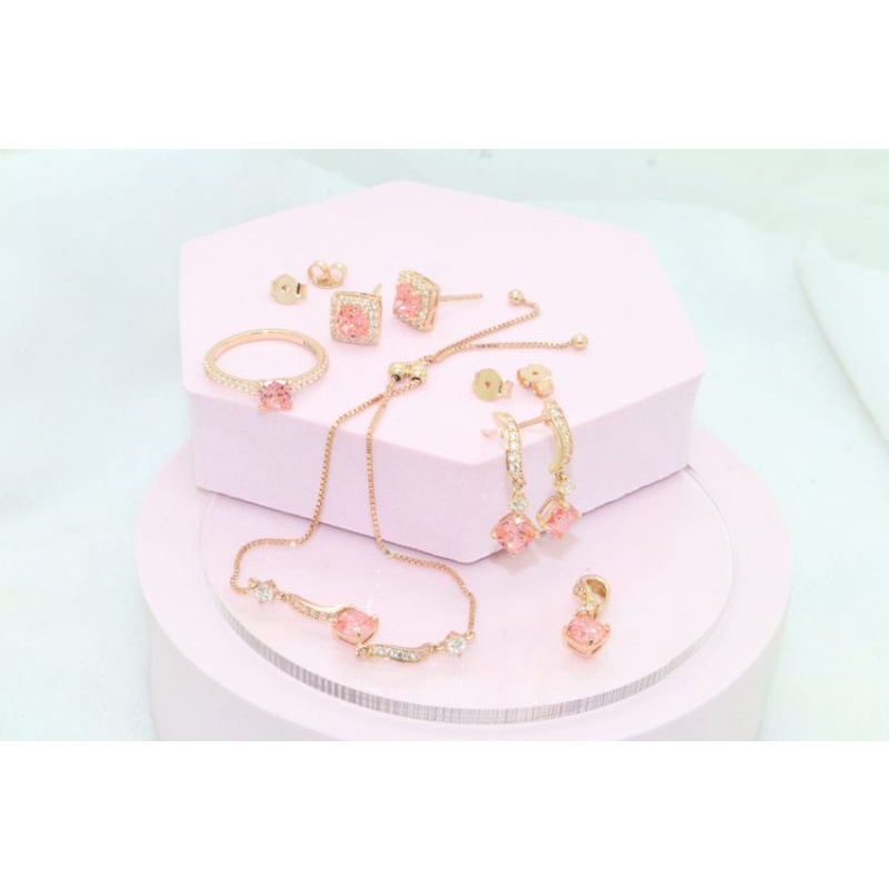 Sandra Dewi Gold SDW gold Morganite Ri210466 ri210401 ea210382 pd210447 Collection New kadar 755 18k