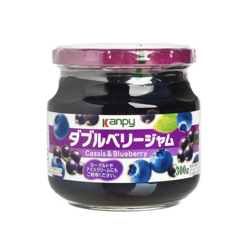 

Kanpy Cassis Blueberry Jam - Selai Cassis Blueberry - Selai Import