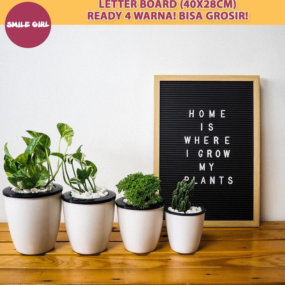 

✳Grosir❈ [] Papan Nama Bayi / Letter Board Kekinian SmileGirl 40x28 95 ➮