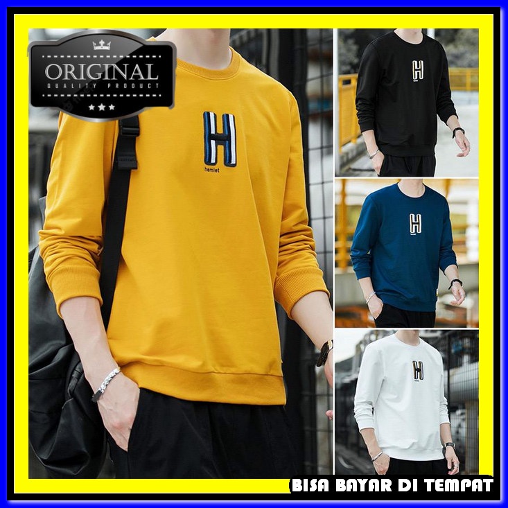 Kaos Laki Import Basic Dewasa Unisex Baju Keren Cowok Kaos Distro Kaos 3Second Pakaian Pria Baju Pri