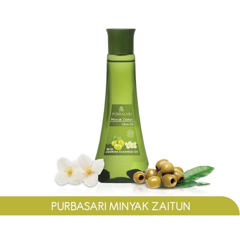 Purbasari Minyak Zaitun - Olive Oil - With Jasmine Essential Oil