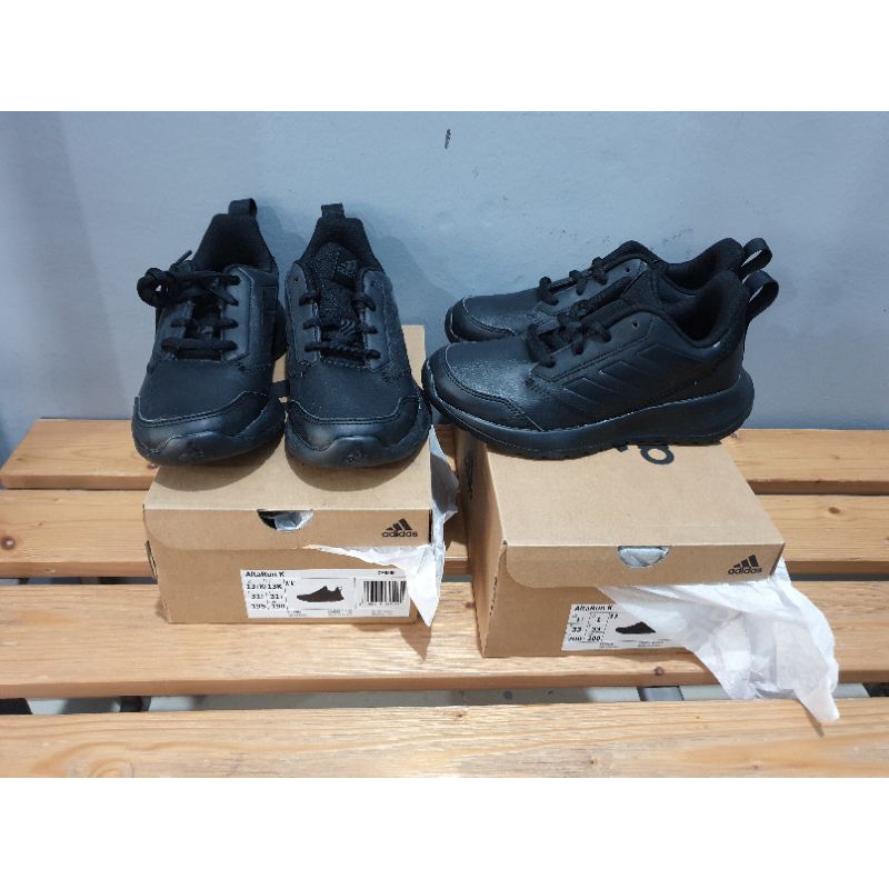 Adidas original alta run kids shoes  full black original bnib