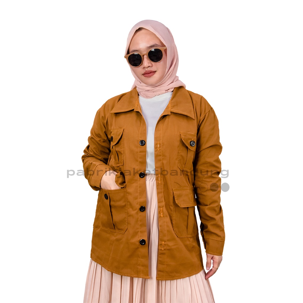 ADAM JAKET MUSTARD || JAKET SEMI PARKA || JAKET PRIA DAN WANITA MASA KINI