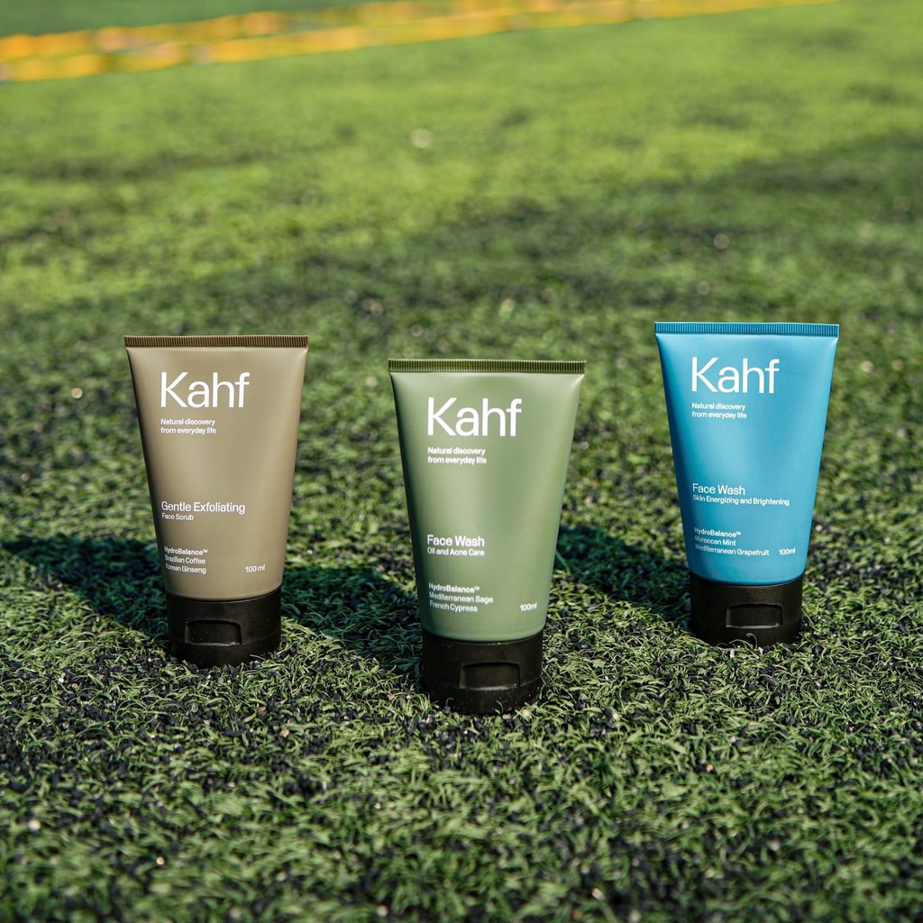 KAHF facial wash / sunscreen / perawatan wajah pria