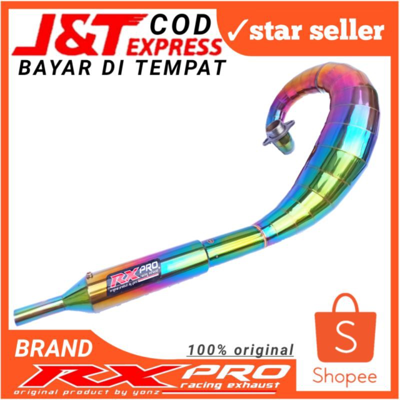 Knalpot rx king lobster telo ful pelangi RXpro racing