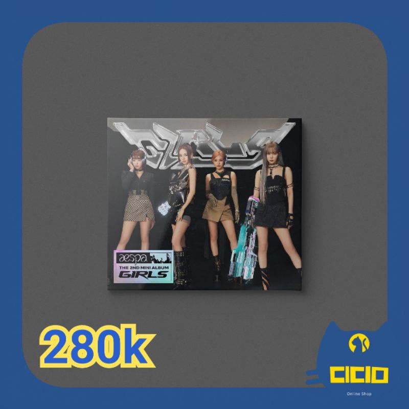 [PO REG] aespa • Girls Target Exclusive Digipack US POB PC