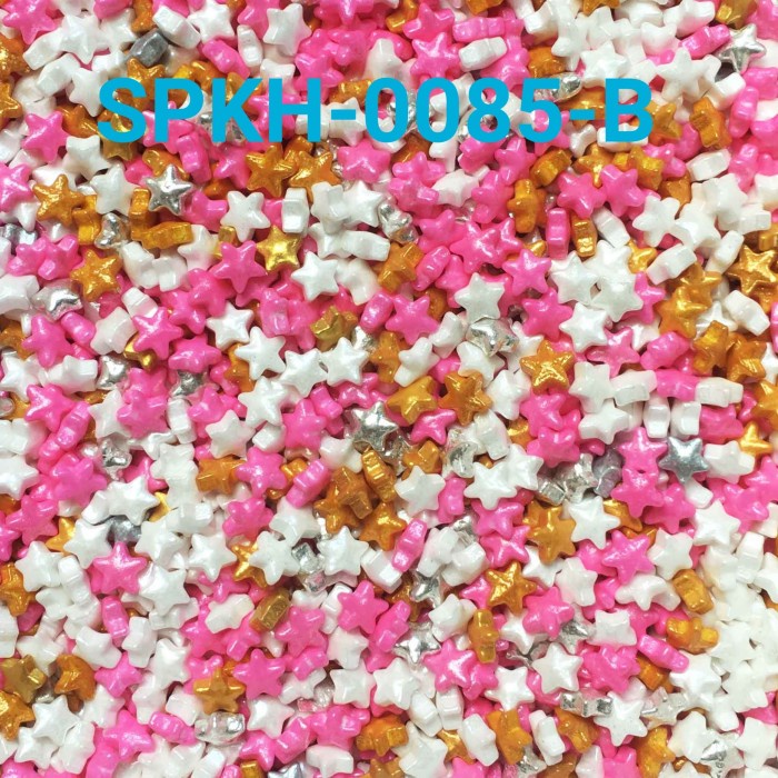 

GR-SPKH-0085 SPRINKLES SPRINKLE SPRINKEL 500GR BINTANG EKSKLUSIF