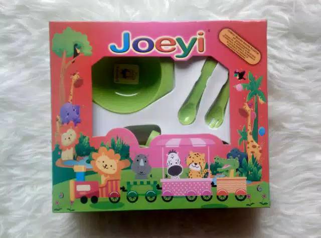 Fedding Set Alat Makan Joeyi Ukuran Kecil-Set Alat Makan Joeyi Size Kecil-Kado bayi baru lahir