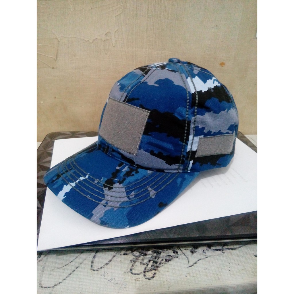 topi velcro army / topi loreng tni AU