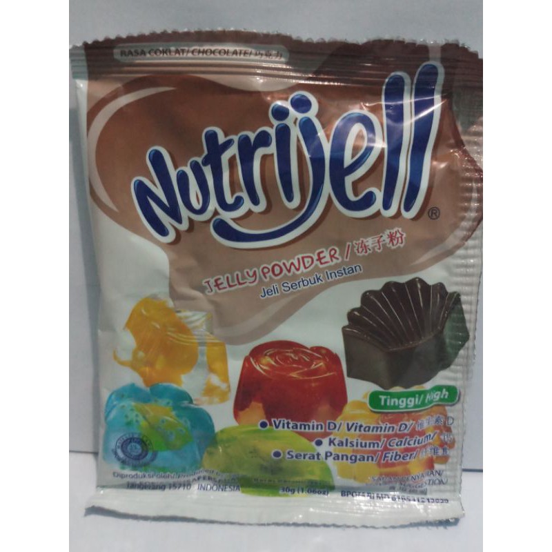 

Nutrijell Jelly Powder rasa coklat kemasan 30gr