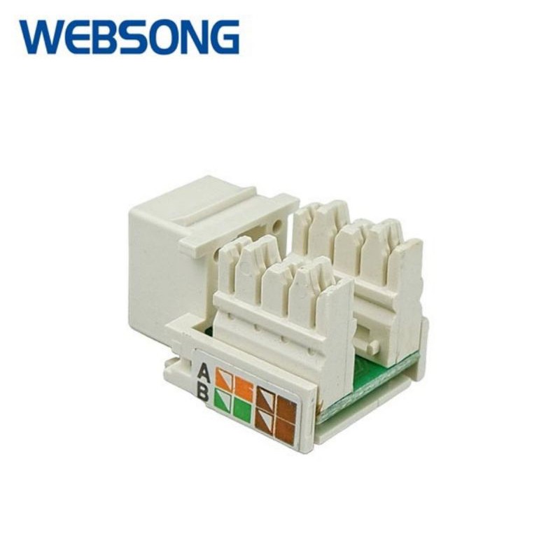 Connector Socket Terminal RJ45 Cat5 F Websong