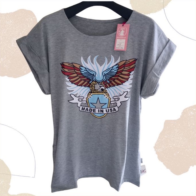 Kaos Elang Abu
