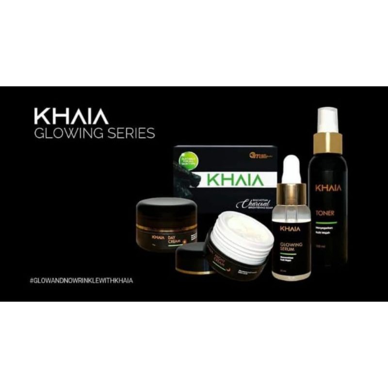 Paket Cream Khaia Glowing Series