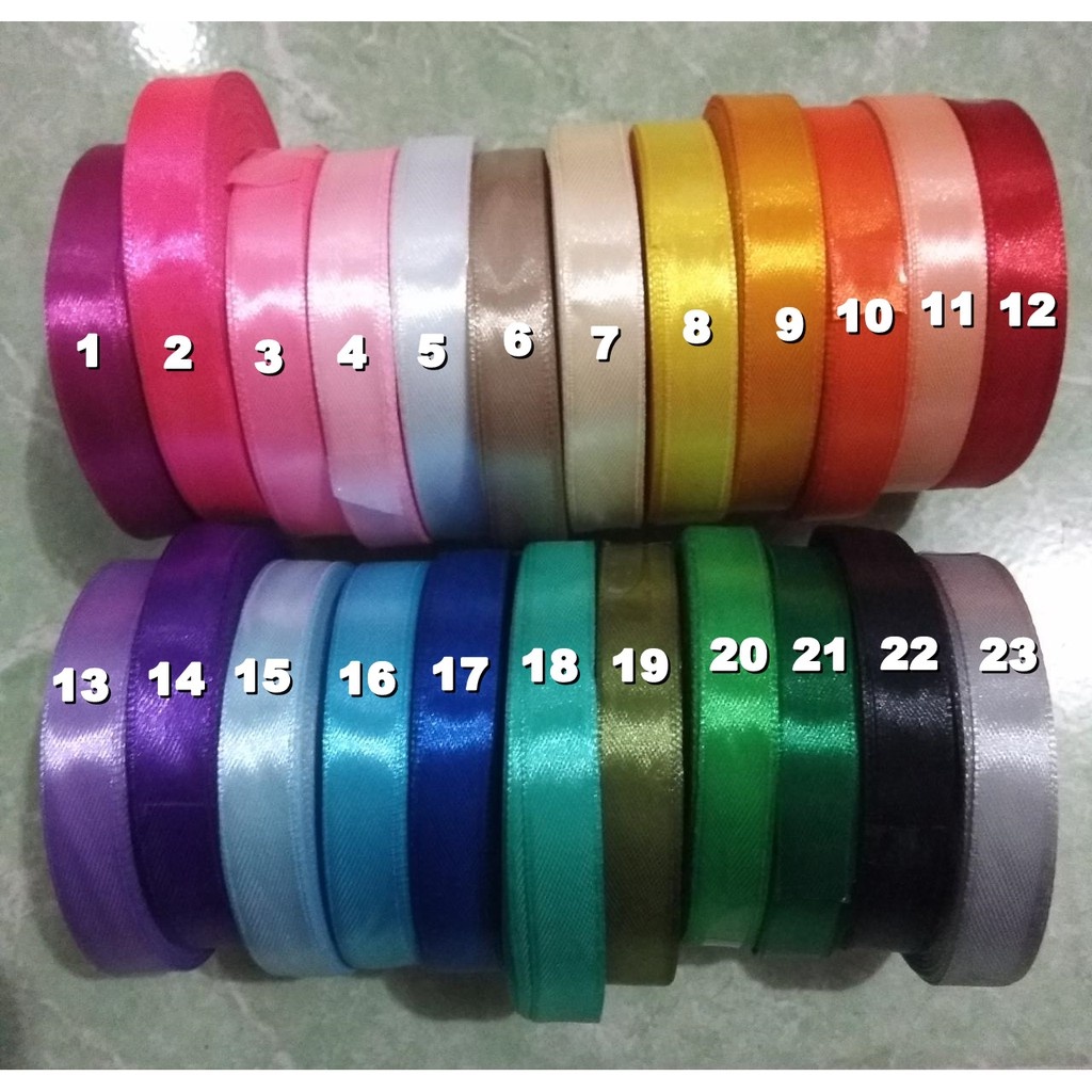 

Pita Satin Lebar 2,5 cm