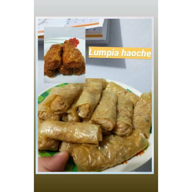 

Lumpia haoche ( lumpia ayam udang )