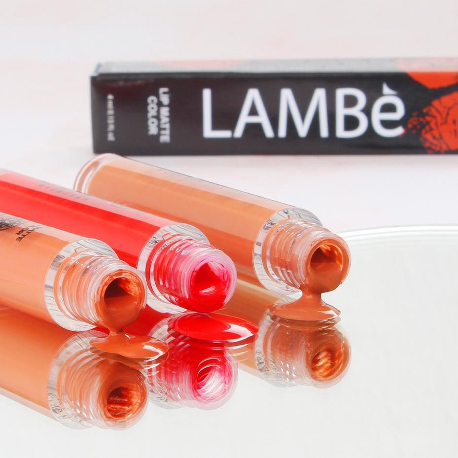 K7LM Lambe Liquid LipMate Waterproof by Lambelips Lambebeauty Lambe.Id Wardah Makeover Pixie Madamgi