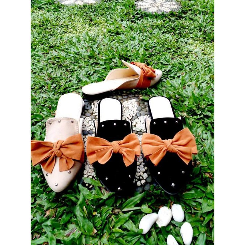 azahra sandal wanita plat shoes rr 28