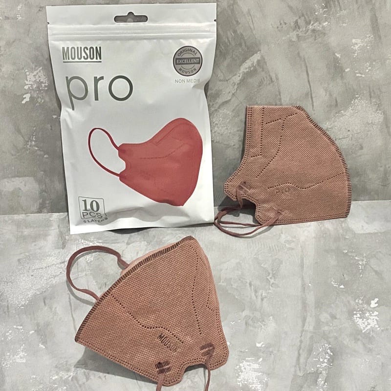 MASKER MOUSON PRO PRO 5 PLY EARLOPP