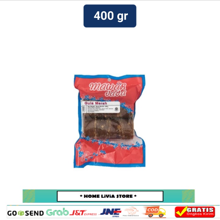 

Mawar Jaya Gula Merah 400gr