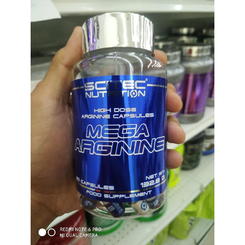 Mega arginine nitrix scitec Nutrition 90 caps Super power original