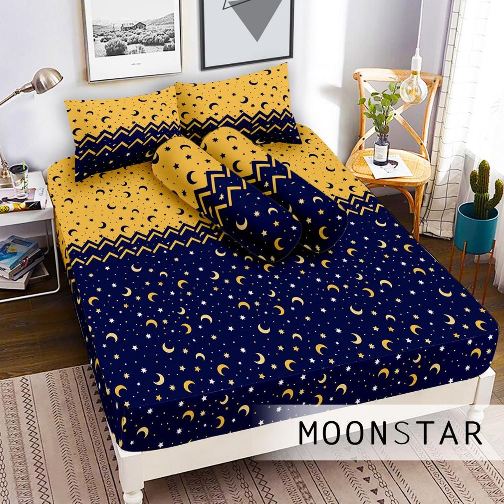 Sprei Starmoon / Sprei Starynight / Sprei Bulan Bintang