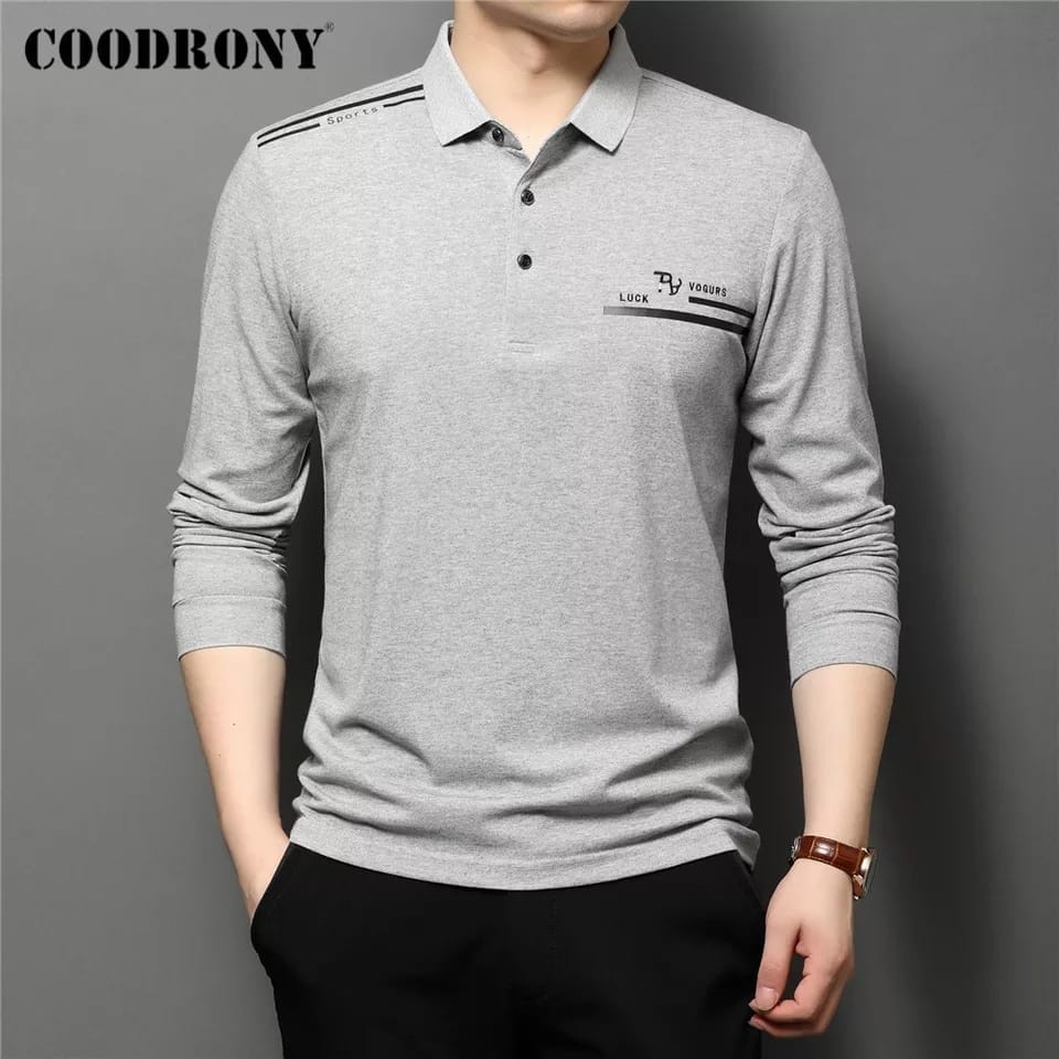 BISA COD// pakaian pria terbaru size L,XL baju pria lengan panjang kaos pria distro fashion pria keren baju follow - panteloni