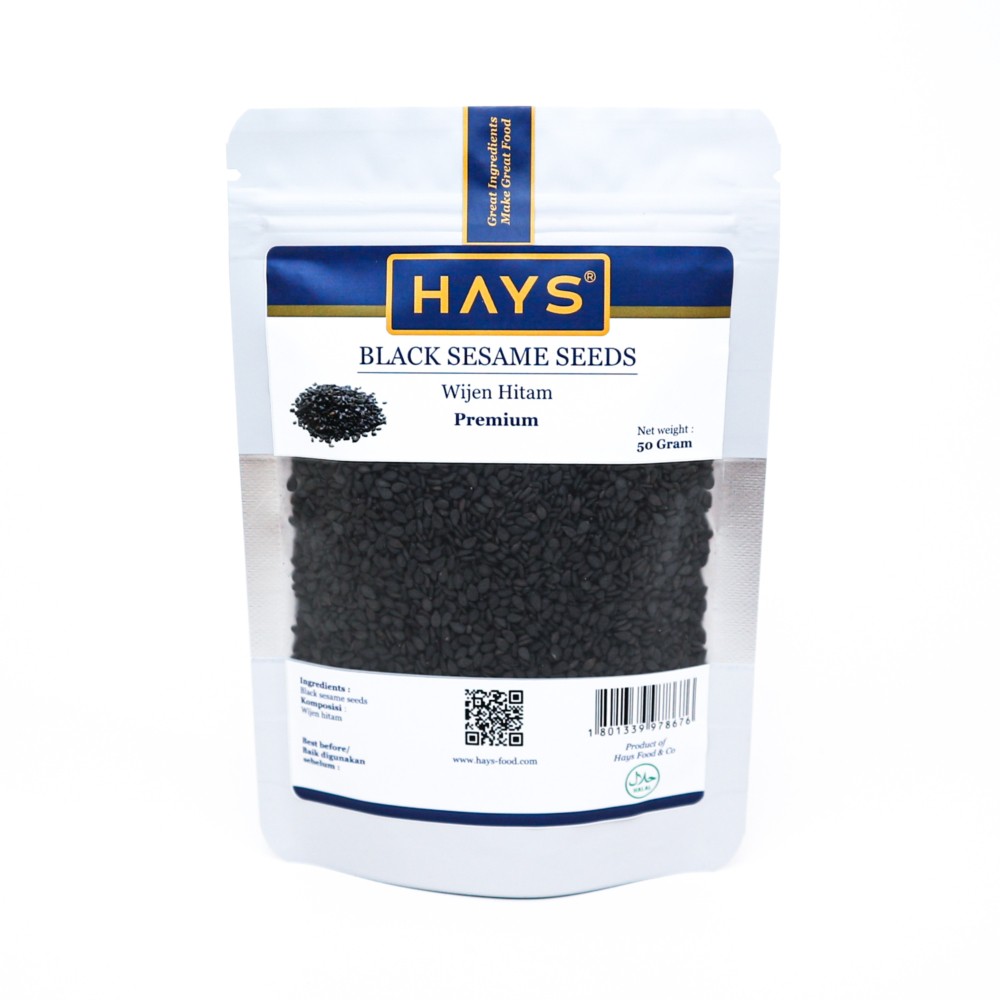 Wijen Hitam / Black Sesame Seeds - HAYS