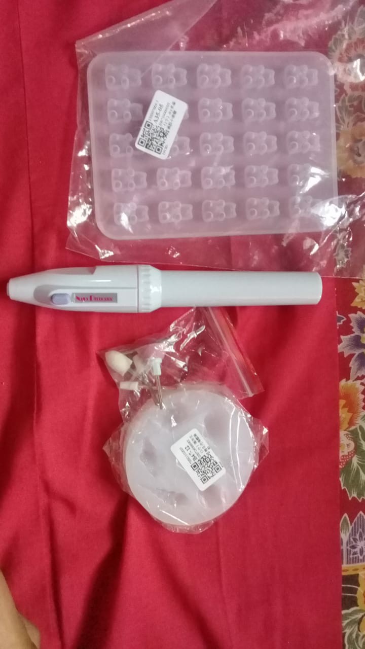 Cetakan Kristal Epoxy Resin Bentuk Beruang Bahan Silikon Untuk Liontin Dan Permen