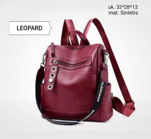 RANSEL WANITA B××BERRY TYPE JC TW 9332 8802 GC DJAY R PISBAN PU LEATHER TERBARU TERMURAH POPULER