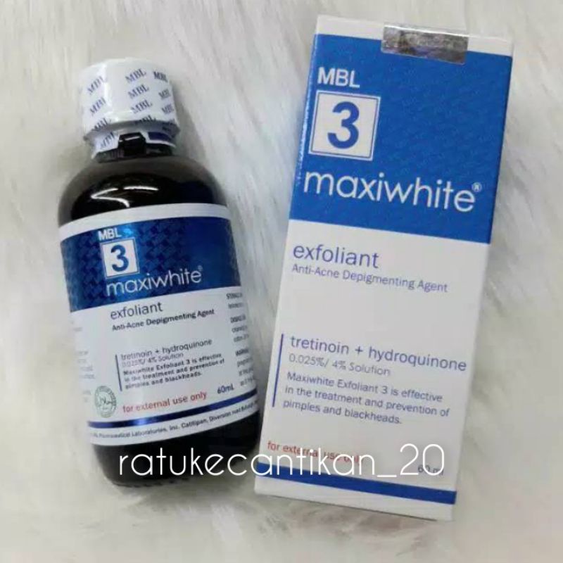 TONER MAXIWHITE// TONER MBL MAXI WHITE ORIGINAL ASLI 100%