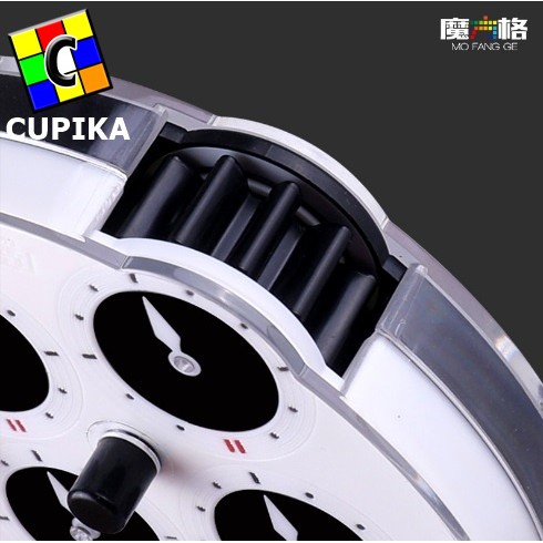 Puzzle QiYi Magnetic Clock QiYi M Magnetic Full Rubik Magic Clock