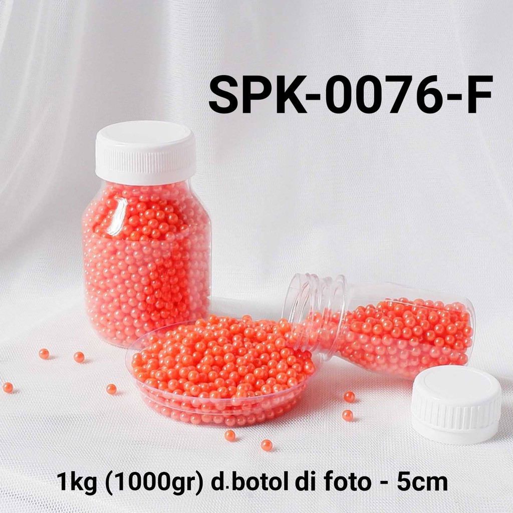 

SPK-0076-F Sprinkles sprinkle sprinkel 1kg 1 kg kilo mutiara orange yamama baking grosir murah sprinkles cake dekorasi mutiara trimit decoration story sprinklestory sprinklesstory sprinkle story yamama baking
