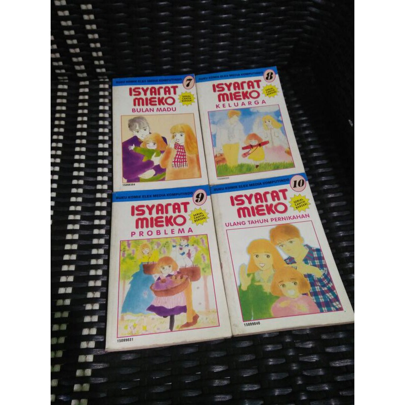 Komik isyarat mieko no 7,8,9,10 junko karube