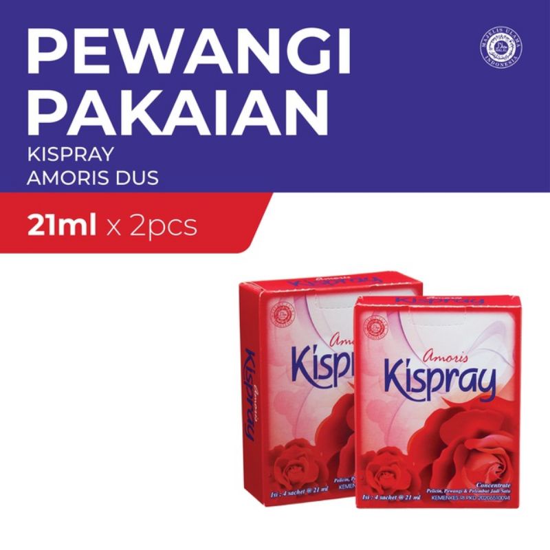 Kispray 2 dus Amoris 21ml × 4 sachet