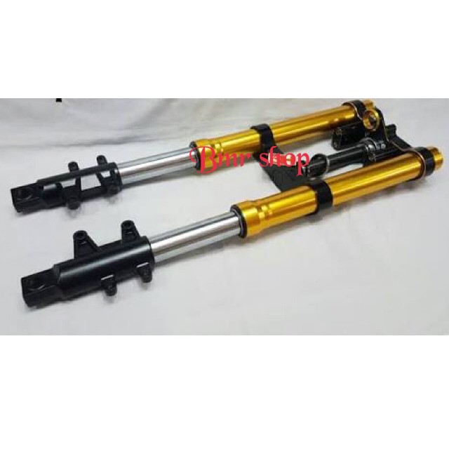 upsidedown vixion , up side down byson , usd byson , usd vixion full cnc merk ride it , shock depan 