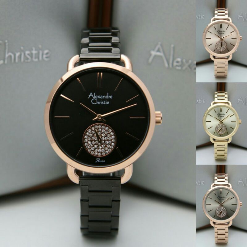 JAM TANGAN WANITA ALEXANDRE CHRISTIE AC2907 AC 2907 ORIGINAL GARANSI 1 TAHUN
