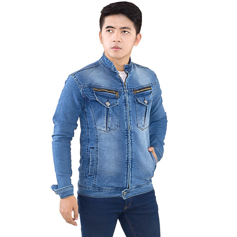 910 Contoh Model Jaket Jeans Pria HD Terbaru