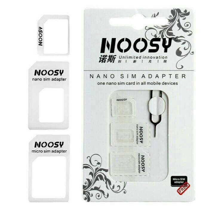 Noosy Nano / micro SIM card Adapter + Ejector Stick