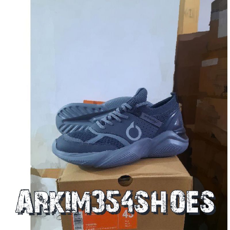 SEPATU SNEAKERS ORTUSEIGHT SANTANA GRAY 100% ORIGINAL