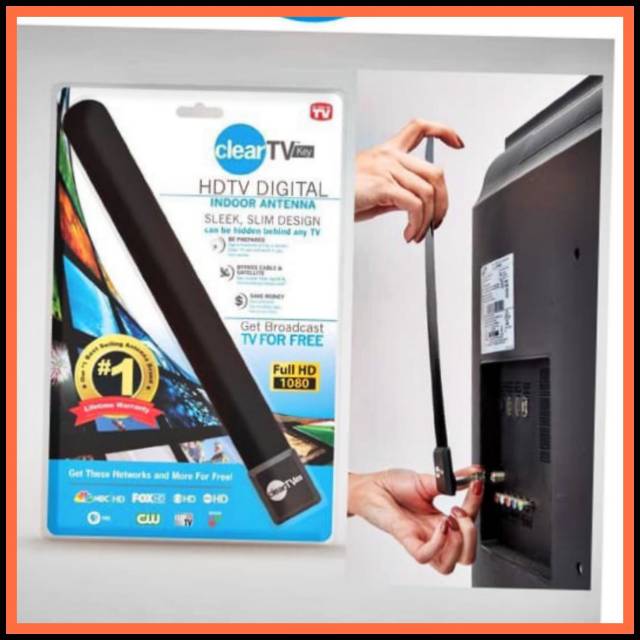 Antena TV indoor digital / Antena TV Dalam Ruangan clear TV key HDTV-Full HD