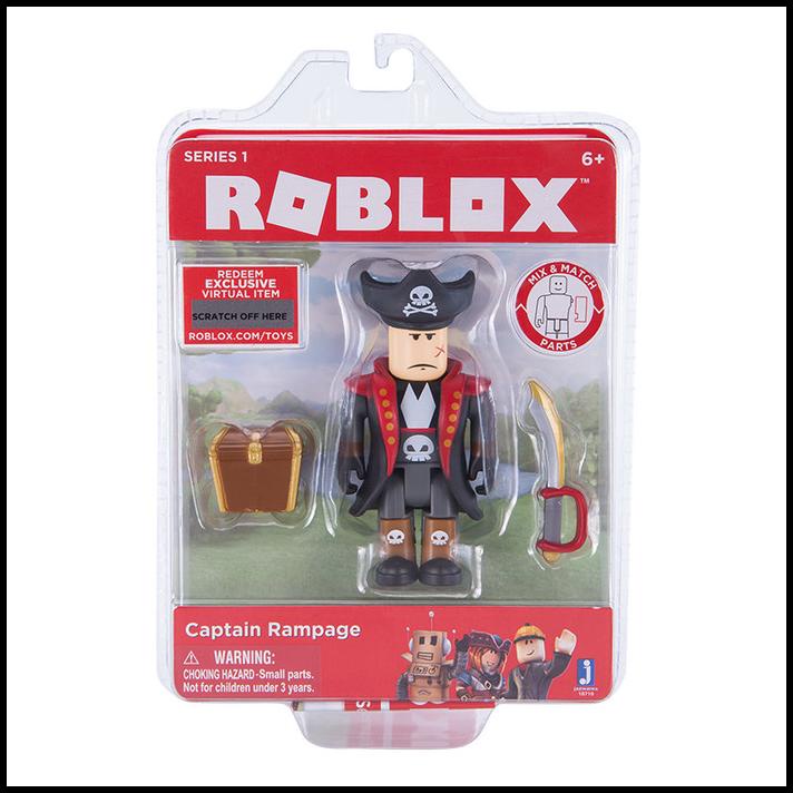 Original Roblox Series 1 Captain Rampage Tim7775, Redguard, Matt Dusek