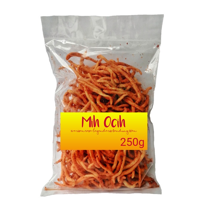 

NEW Sistik Pedas Dan Asin Mih Ocih Bandung 250g - Pedas