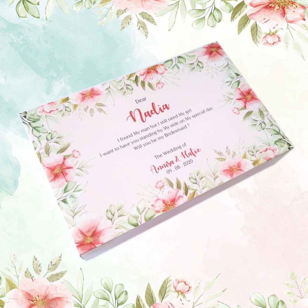 

Box Bridesmaid/ Custom Box Bridesmaid/ Kotak bridesmaid