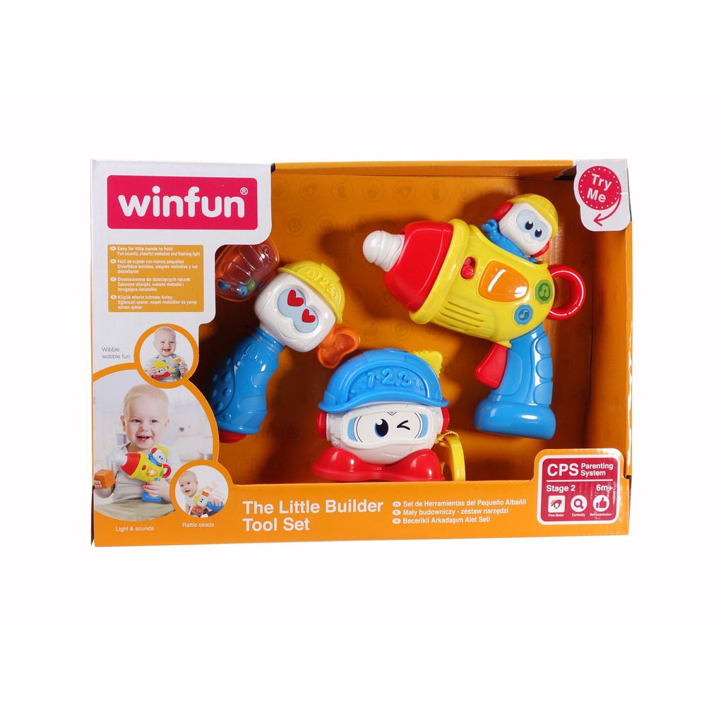 WINFUN The Little Builder Tool Set - Mainan