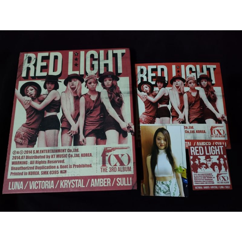 Ready Album F(x) Red Light