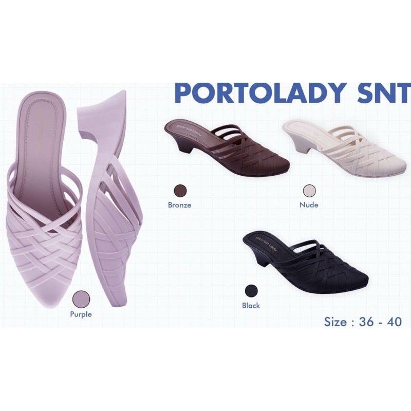 Sandal jelly wedges wanita termurah porto lady weges